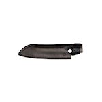 Forged Leather Cover Santoku knife 14cm