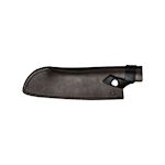 Forged Leather Cover Santoku knife 18cm