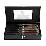 Luxury Line Steak knives Wengé Black