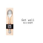 One Message Spoon 1 lepel, Get well s(p)oon