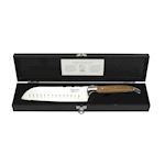 Luxury Line Santoku knife Olive wood